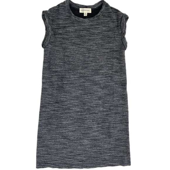 Anthropologie Cloth & Stone Gray Melange Sheath Dress - PXS - Picture 3 of 7